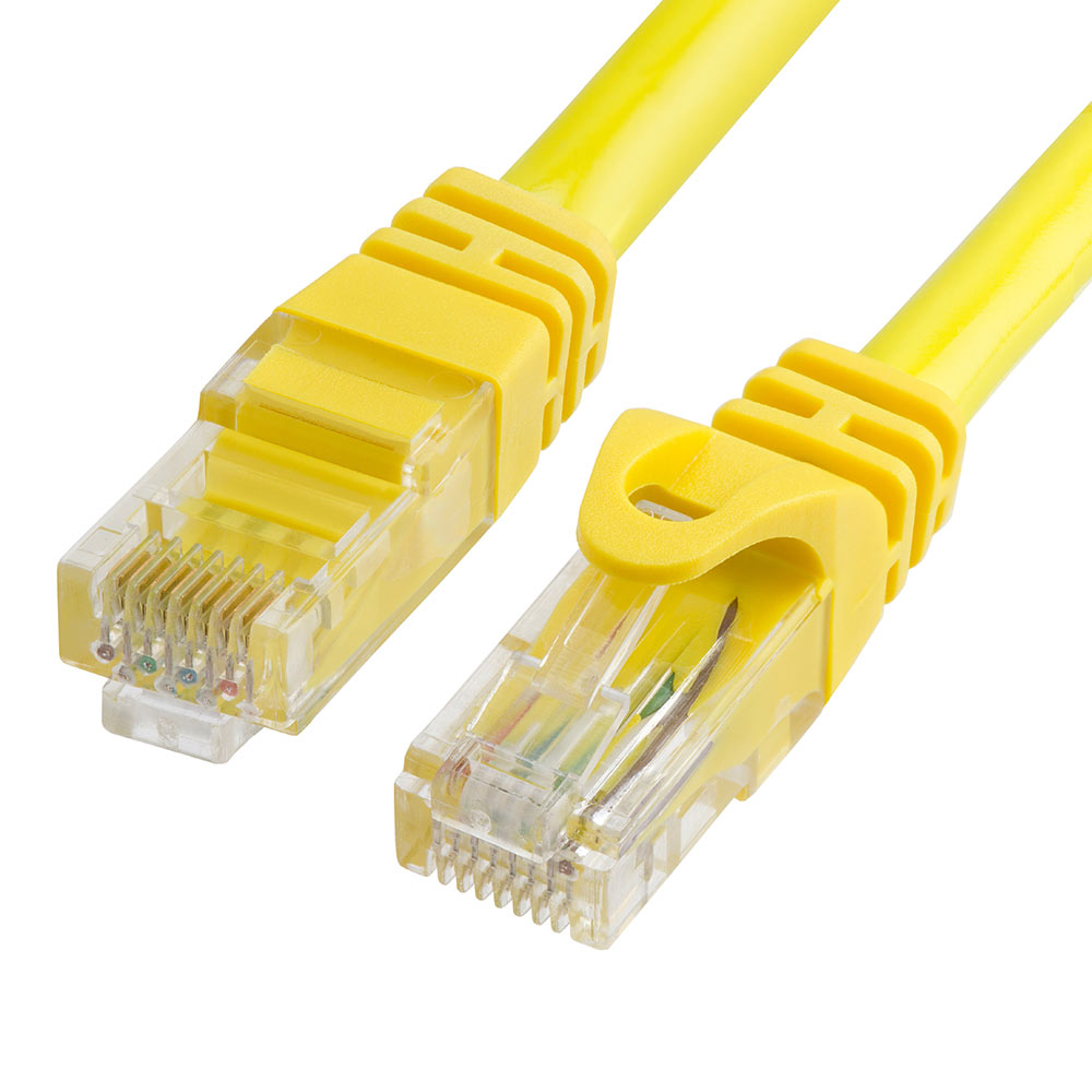 Dây nhảy mạng cat6  sinoamigo dài 6m mầu vàng mã SN-21114-A tiết diện 24AWG , băng thông 500Mhz